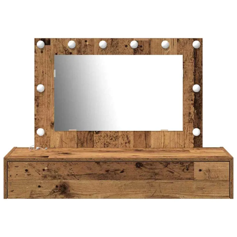 Makiažo stalas Ruda 100 x 40 x 70 cm Apdirbta mediena