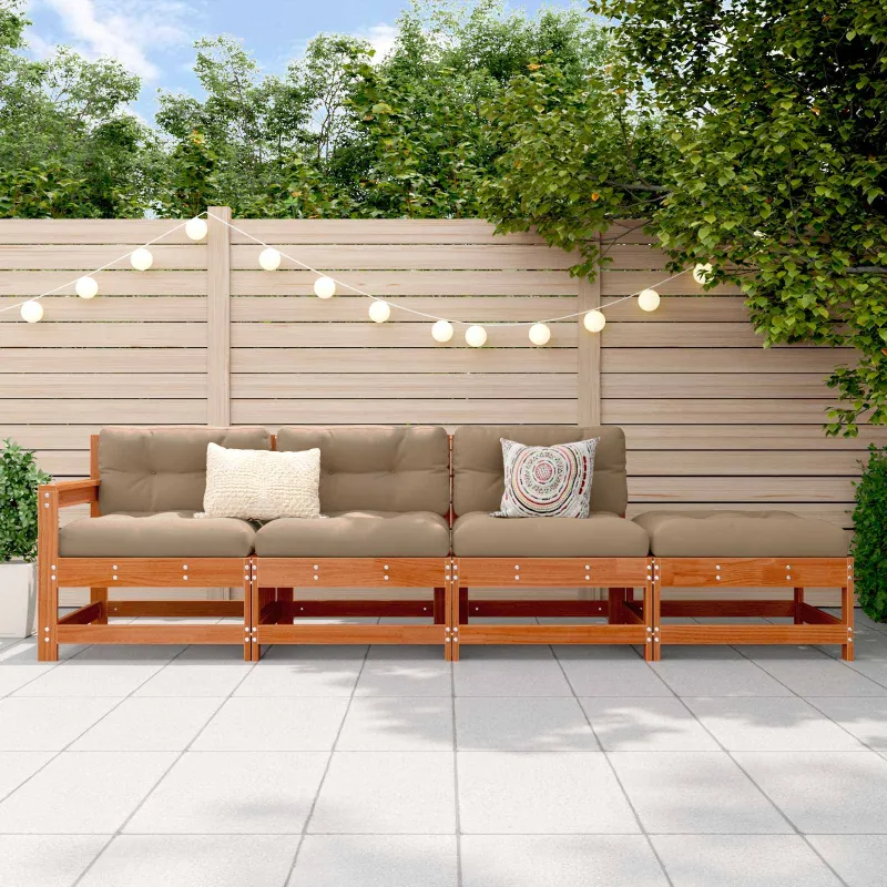 Sekcija sofa vienetai Vaško Ruda 252 x 62 x 70,5 cm