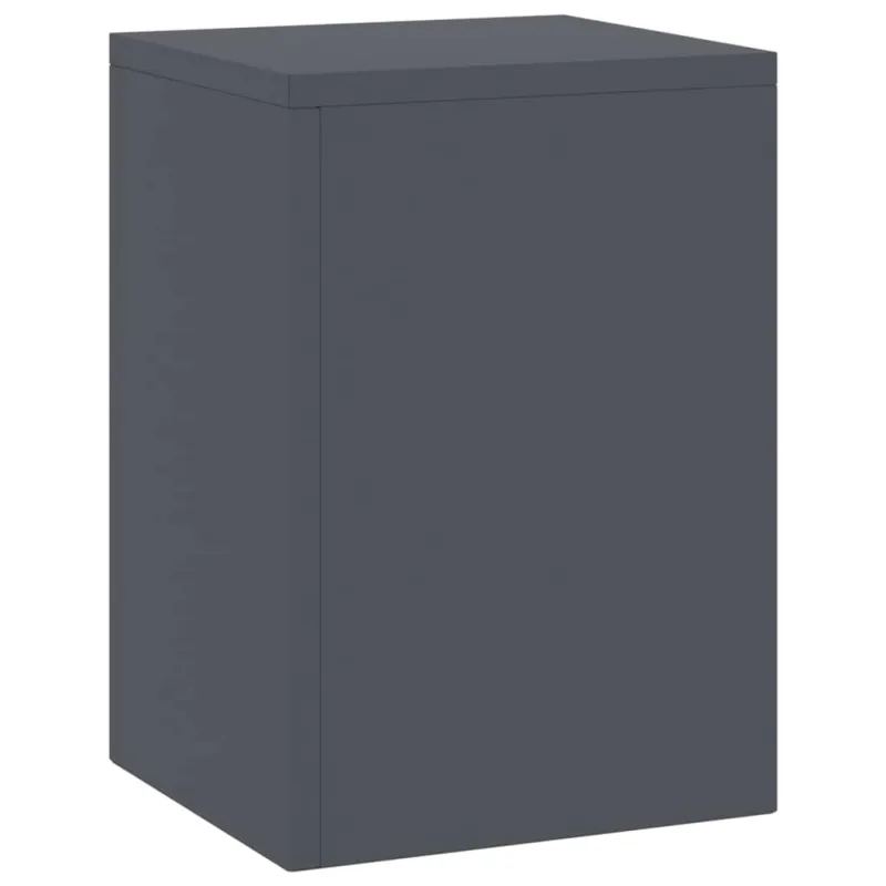 Augalų stovas 2 pcs Antracitas 24 x 24 x 35 cm Plienas