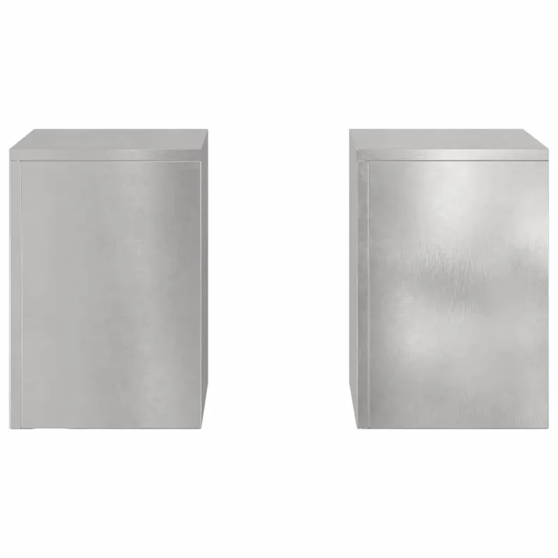 Augalų stovas 2 pcs Sidabro 24 x 24 x 35 cm