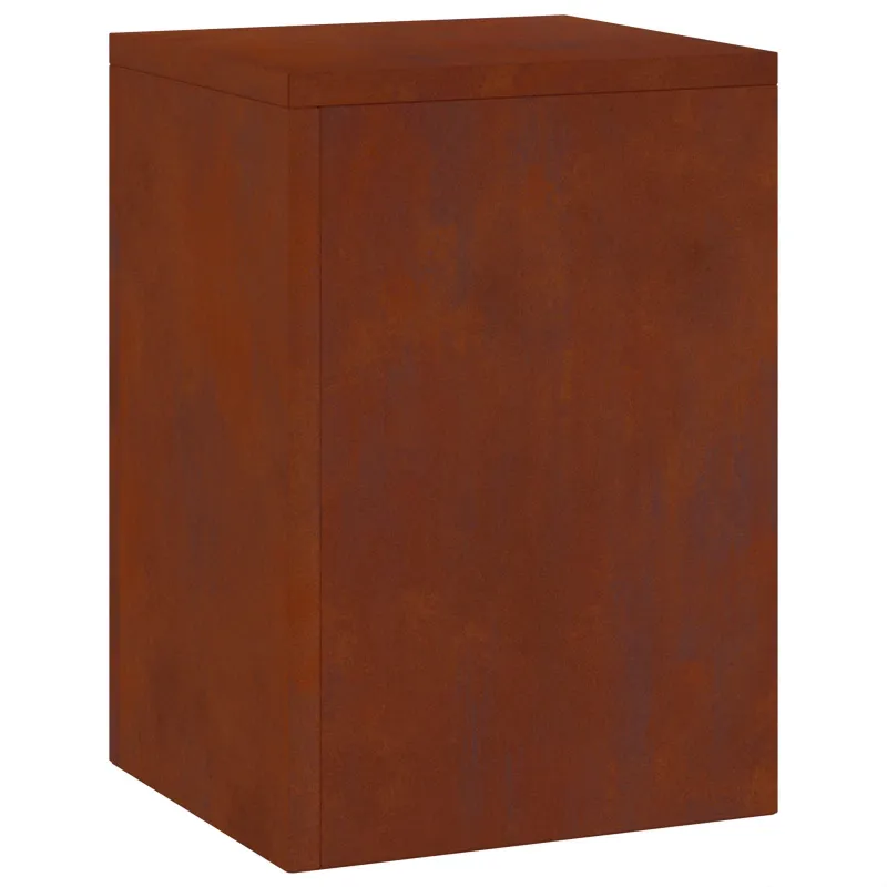 Augalų stovas 2 pcs Rūdijanti 24 x 24 x 35 cm