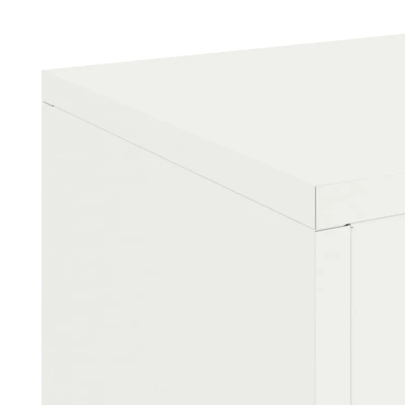 Augalų stovas 2 pcs Balta 24 x 24 x 55 cm Plienas