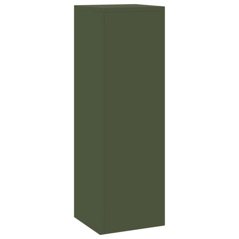 Augalų stovas 2 pcs Alyvuogių žalia 24 x 24 x 75 cm Plienas