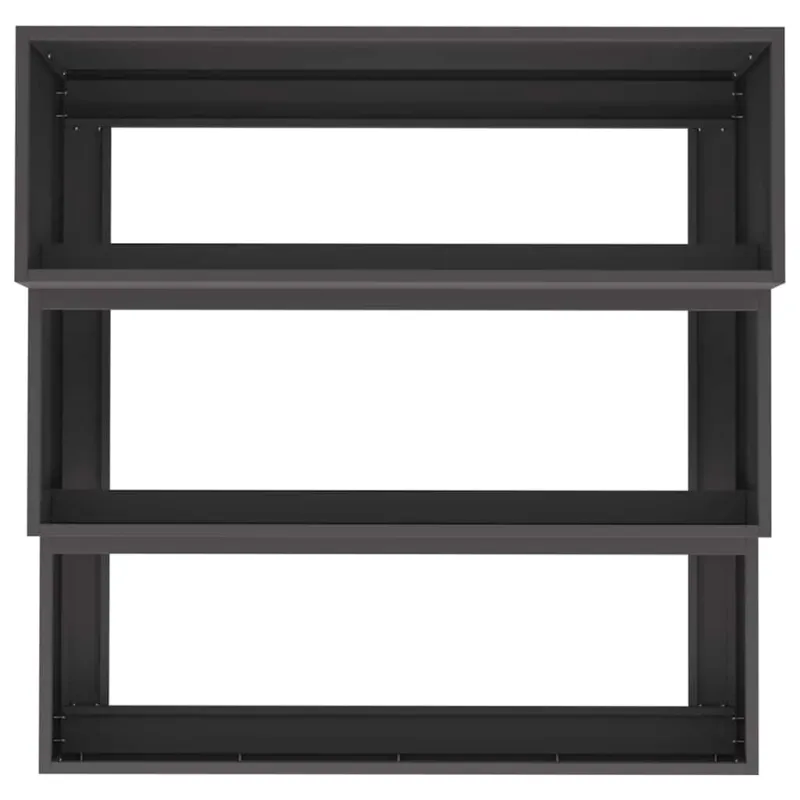 Sodo vazonas Juoda 90 x 90 x 35 cm Šaltai valcuotas plienas
