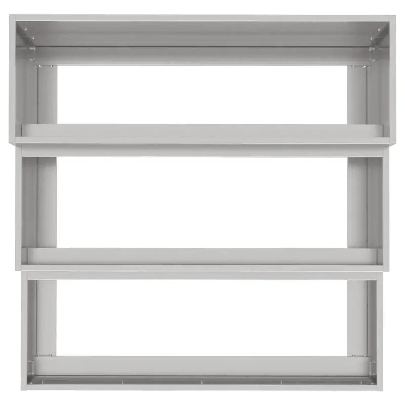 Sodo vazonas Sidabro 90 x 90 x 35 cm Nerūdijantis Plienas