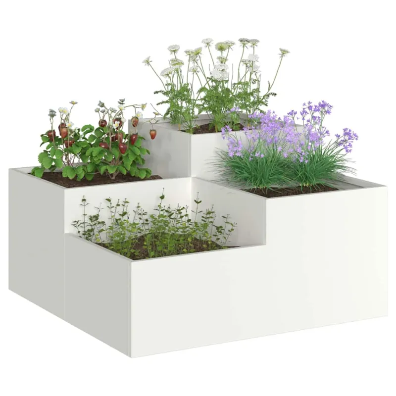 Sodo vazonas Balta 80 x 80 x 48 cm Plienas