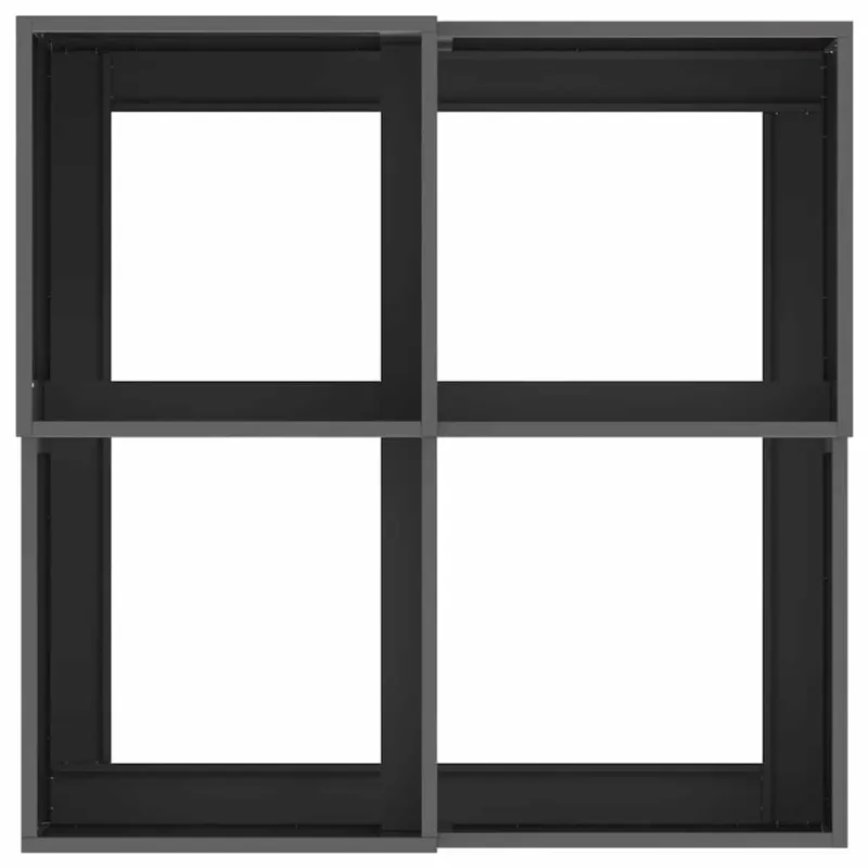 Sodo vazonas Juoda 100 x 100 x 48 cm Plienas