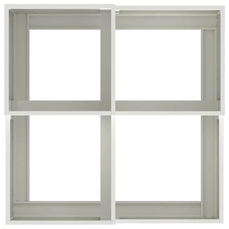 Sodo vazonas Balta 100 x 100 x 48 cm Plienas