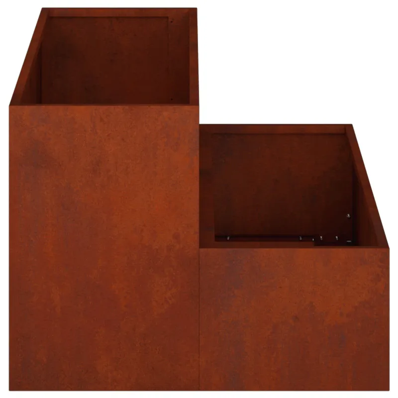 Sodo vazonas Rūdijanti 100 x 60 x 45 cm