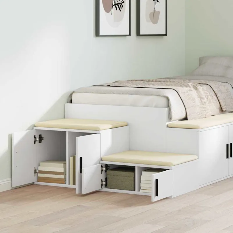 Oppbevaringsskap 2 pcs Balta 127 x 41 x 40 cm Apdirbta mediena