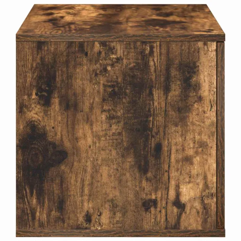 Oppbevaringsskap 2 pcs Rūkyta ąžuolas 127 x 41 x 40 cm
