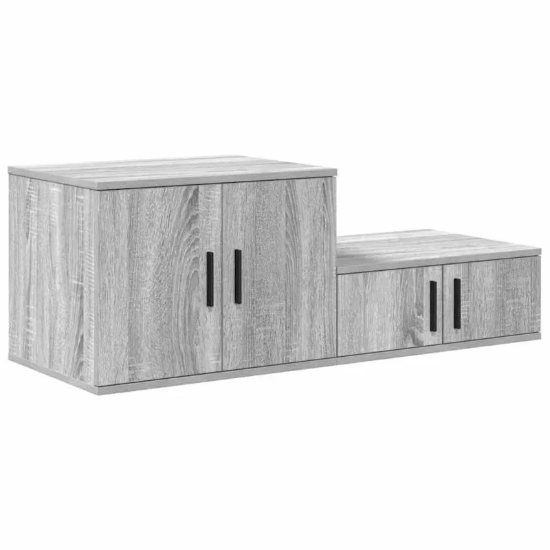 Oppbevaringsskap 2 pcs Pilkas Sonoma 127 x 41 x 40 cm