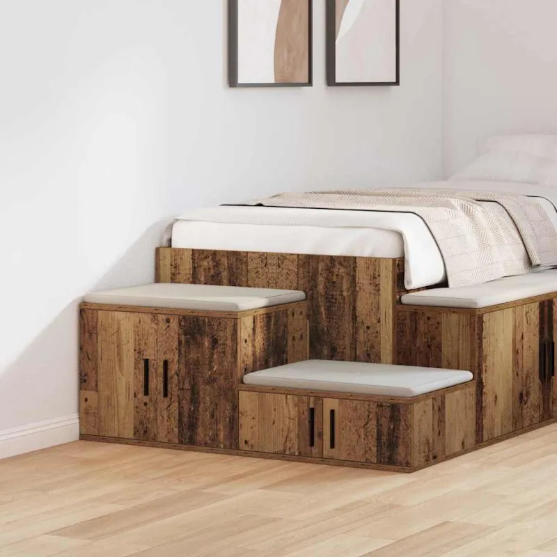 Oppbevaringsskap 2 pcs Senas medis 127 x 41 x 40 cm