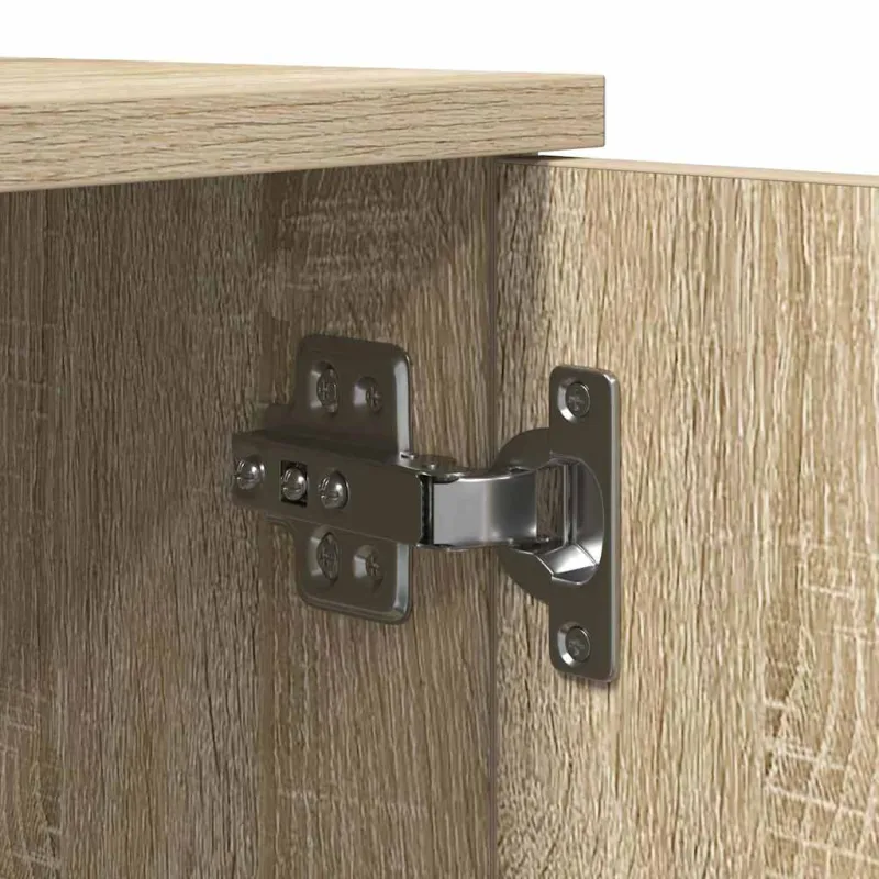 Oppbevaringsskap 2 pcs Sonoma ąžuolas 118 x 41 x 40 cm
