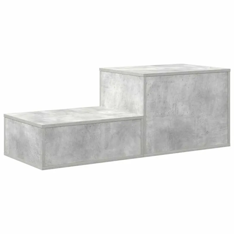 Oppbevaringsskap 2 pcs Betono pilka 108 x 41 x 40 cm