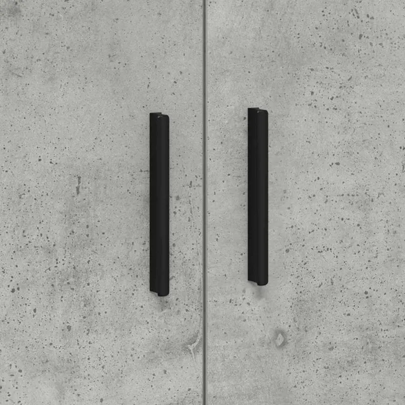 Oppbevaringsskap 2 pcs Betono pilka 108 x 41 x 40 cm