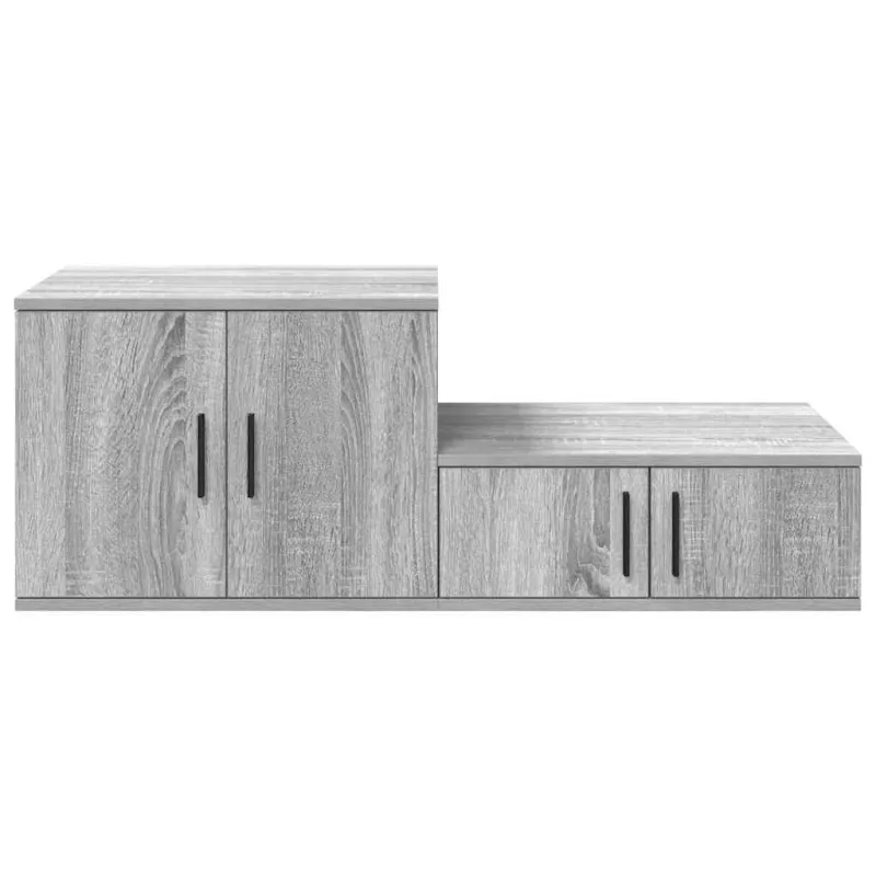 Oppbevaringsskap 2 pcs Pilkas Sonoma 108 x 41 x 40 cm