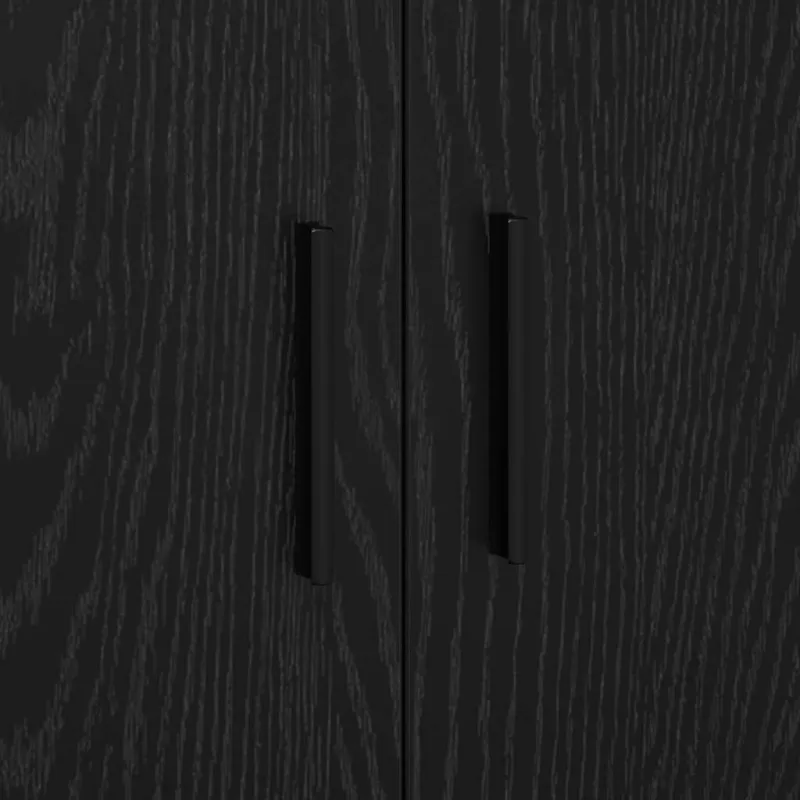 Oppbevaringsskap 2 pcs Juodas ąžuolas 103 x 41 x 40 cm