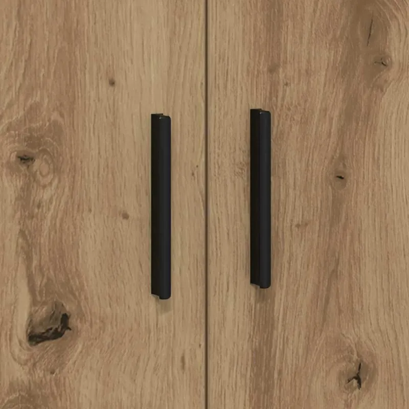 Oppbevaringsskap 2 pcs Amatininkų ąžuolas 103 x 41 x 40 cm