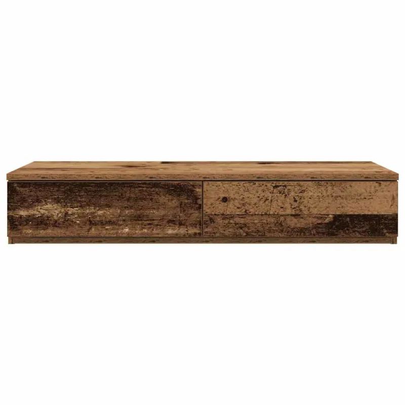 Lovos stalčiai su stalčių Senas medis 100 x 36,5 x 16,5 cm