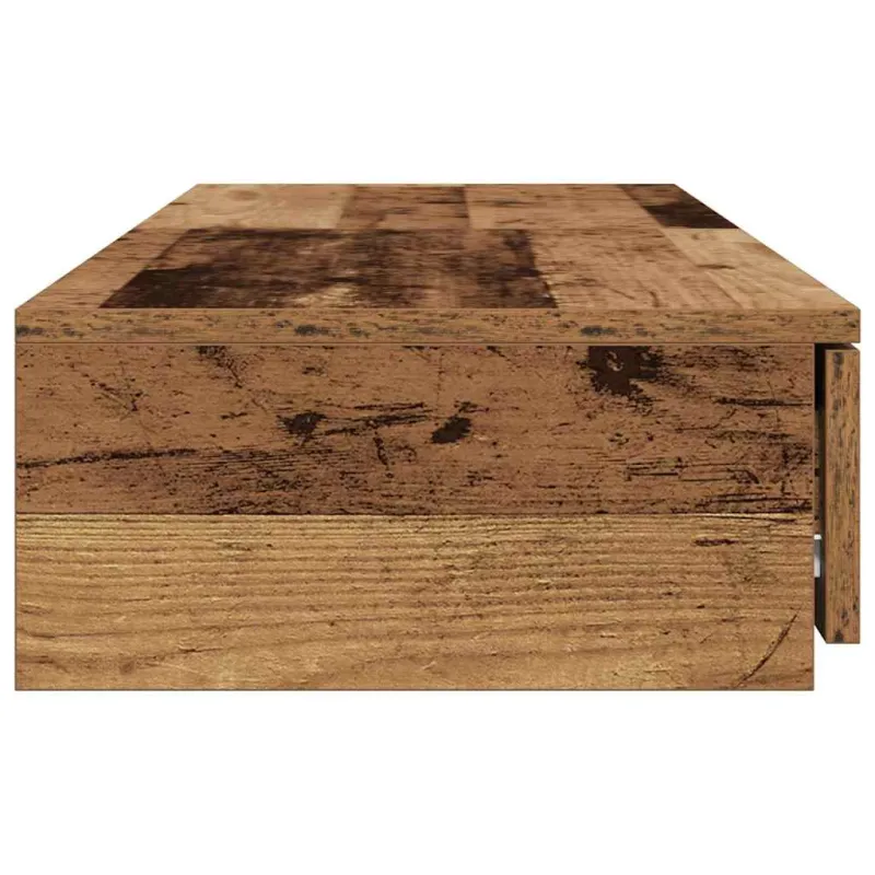 Lovos stalčiai su stalčių Senas medis 120 x 36,5 x 16,5 cm