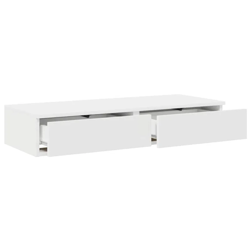 Lovos stalčiai Balta 75 x 36,5 x 16,5 cm Apdirbta mediena