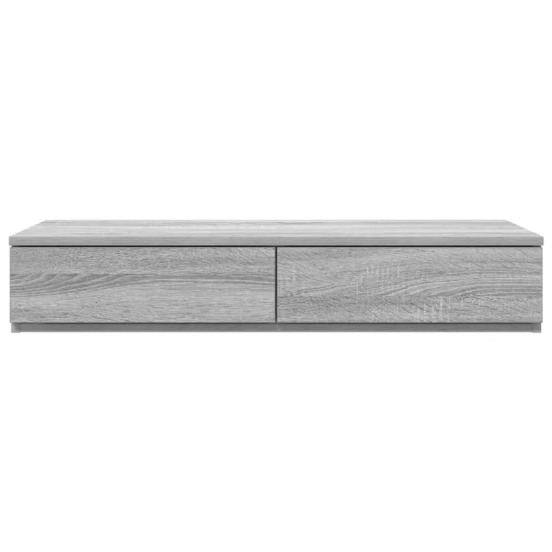 Lovos stalčiai su stalčių Pilkas Sonoma 75 x 36,5 x 16,5 cm