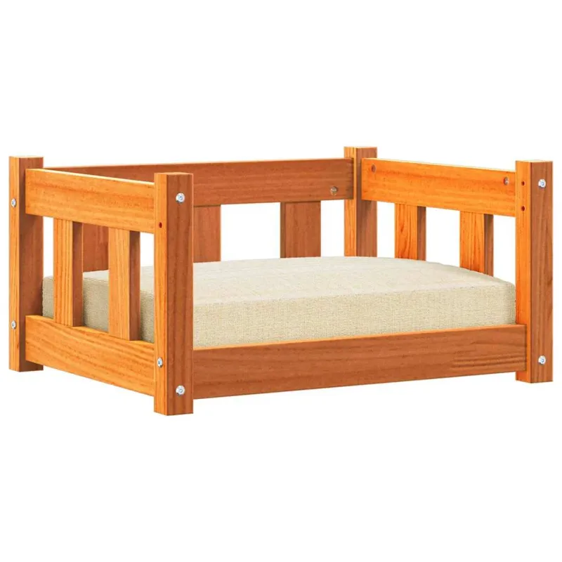 Šuo Lova Vaško ruda 55 x 45 x 28 cm Kietos pušies mediena