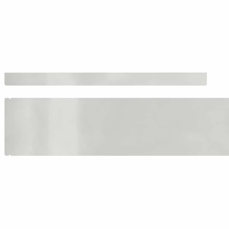 Vejo kraštas 4 pcs Sidabro 450 x 0,05 x 10 cm