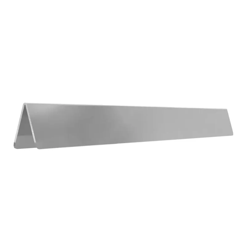 Vejo kraštas 4 pcs Sidabro 450 x 0.05 x 15 cm Cinkuota plienas