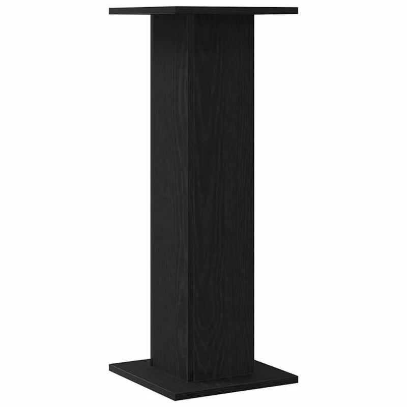 Garsiakalbių stovai 2 pcs Juodas ąžuolas 30 x 30 x 80 cm
