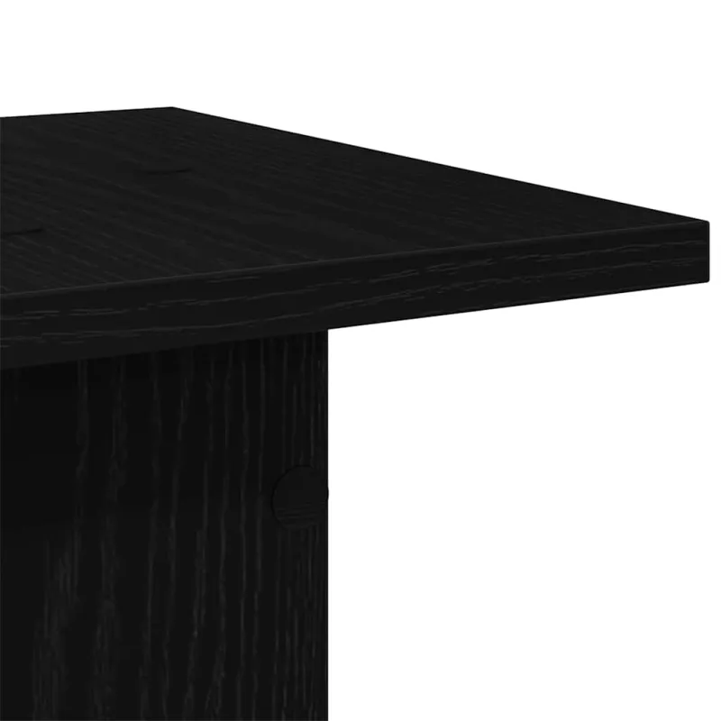 Garsiakalbių stovai 2 pcs Juodas ąžuolas 30 x 30 x 80 cm