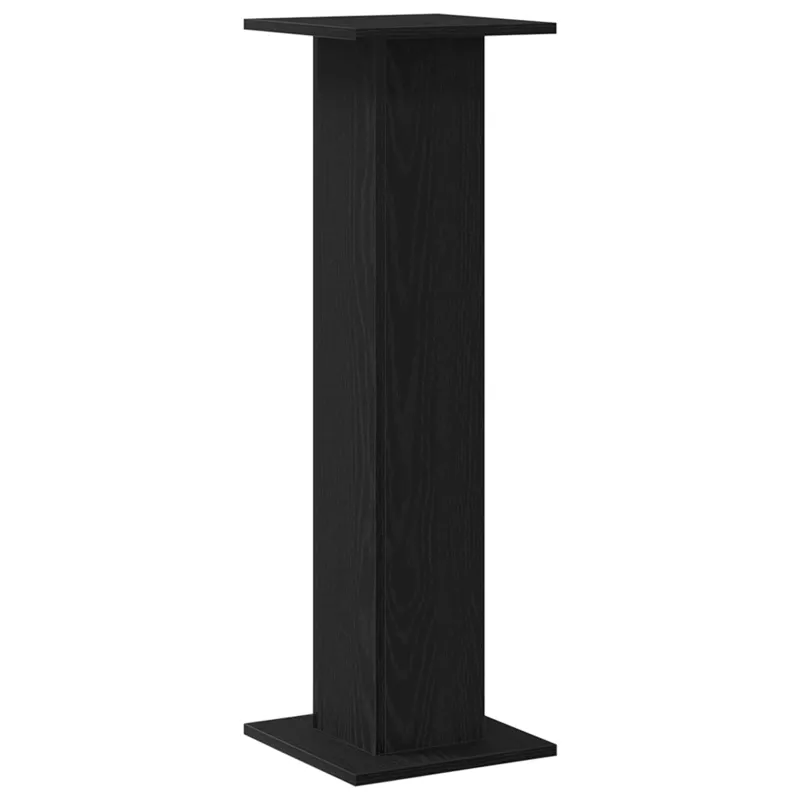 Garsiakalbių stovai 2 pcs Juodas ąžuolas 30 x 30 x 95 cm