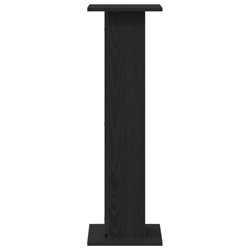 Garsiakalbių stovai 2 pcs Juodas ąžuolas 30 x 30 x 95 cm