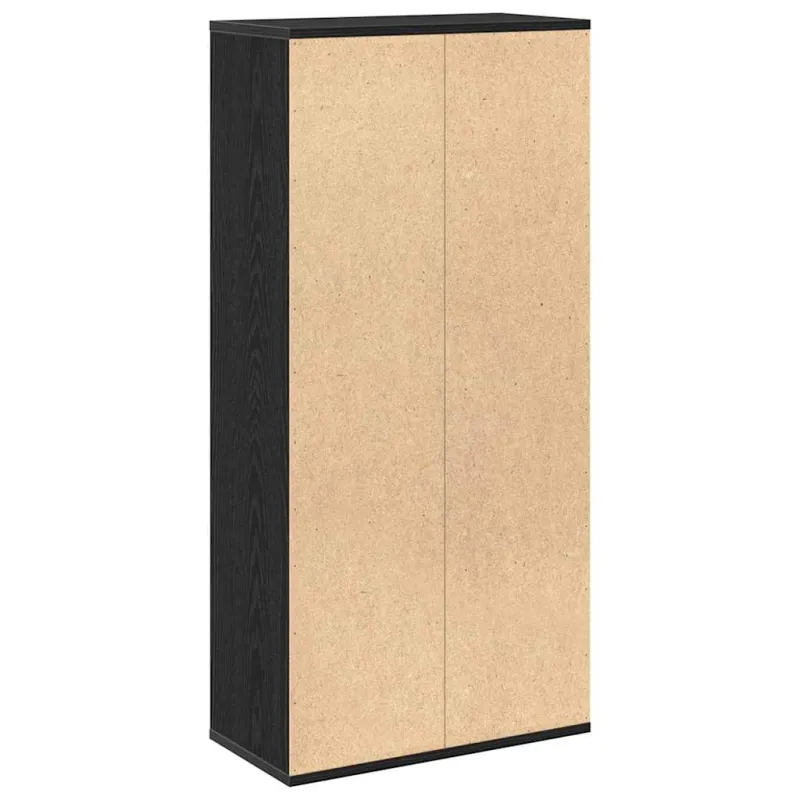 Knygų lentyna Juodas ąžuolas 50 x 25 x 102 cm