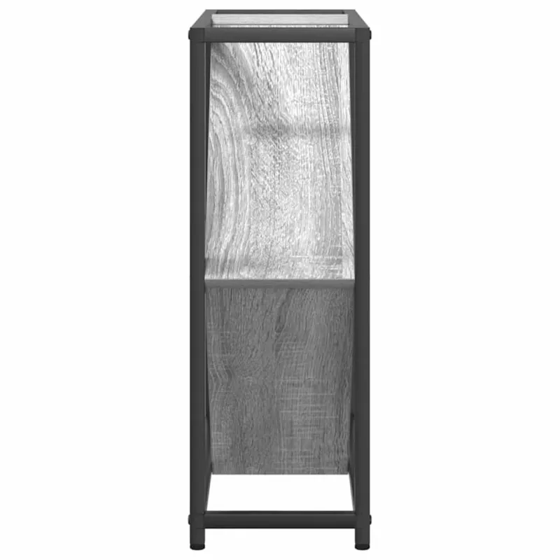 Vyno stovas Pilkas Sonoma 51 x 18 x 52,5 cm Apdirbta mediena