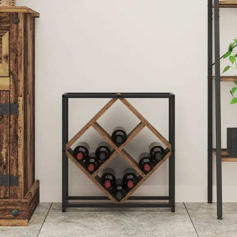 Vyno stovas Senas medis 51 x 18 x 52,5 cm Apdirbta mediena