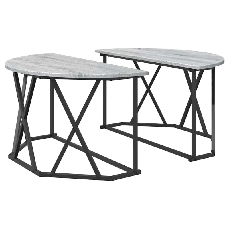 Kavos staliukas Pilkas Sonoma 80 x 80 x 42 cm