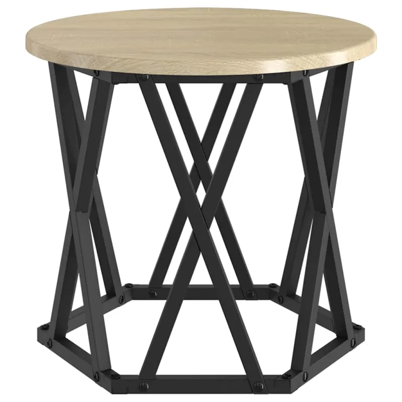 Nesting šoninis stalas 3 pcs Sonoma ąžuolas