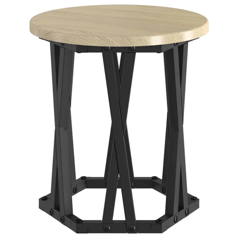 Nesting šoninis stalas 3 pcs Sonoma ąžuolas