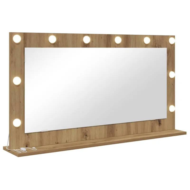 Kosmetinis veidrodis Amatininkų ąžuolas 100 x 55 x 18 cm