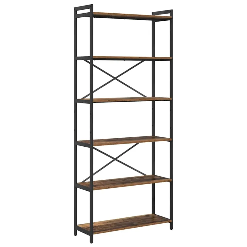 Knygų lentyna Sena mediena 80 x 30 x 189,5 cm Apdirbta mediena