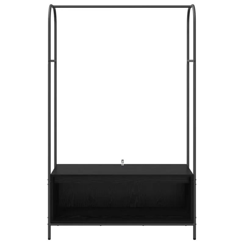 Drabužių stovas Juoda 100 x 44 x 160 cm Apdirbta mediena