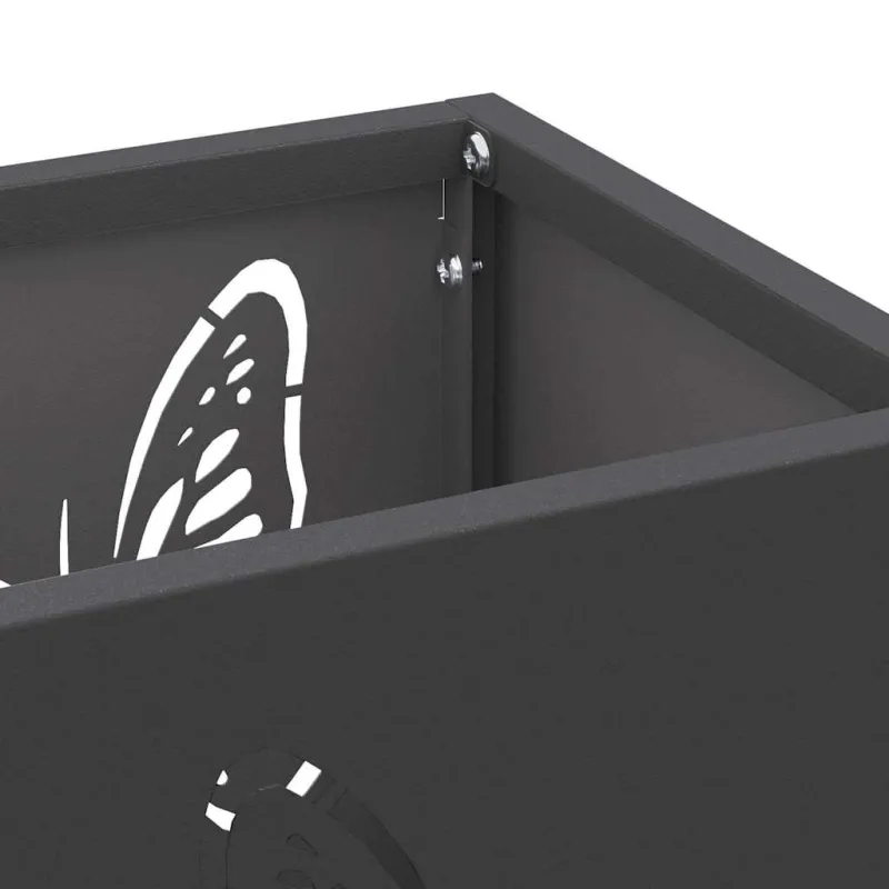 Sandėliavimo kabliukas ir laikiklis Juoda 15,5 x 15,5 x 49 cm