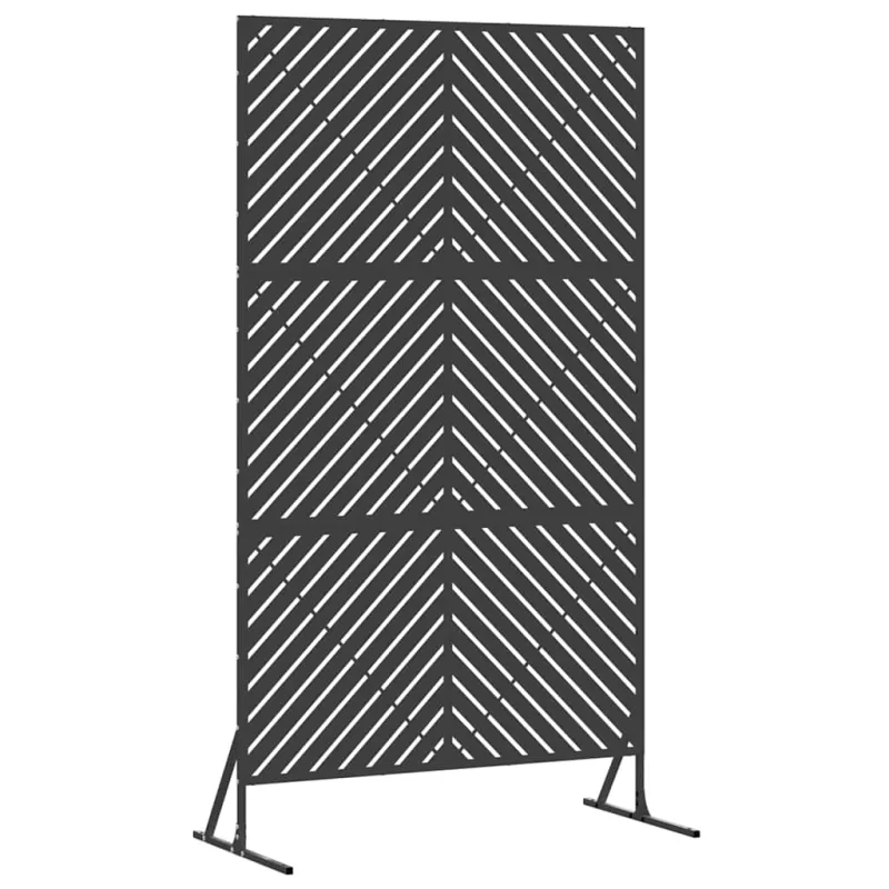 Privatumo žaliuzės Juoda 100 x 50 x 180 cm Plienas