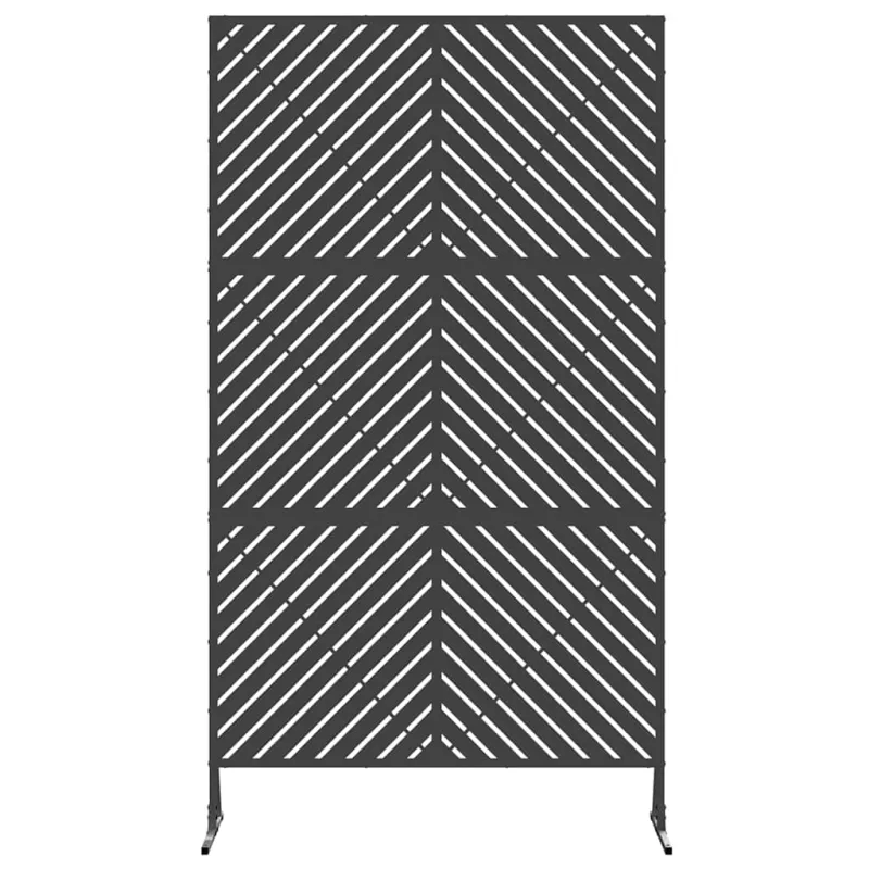 Privatumo žaliuzės Juoda 100 x 50 x 180 cm Plienas