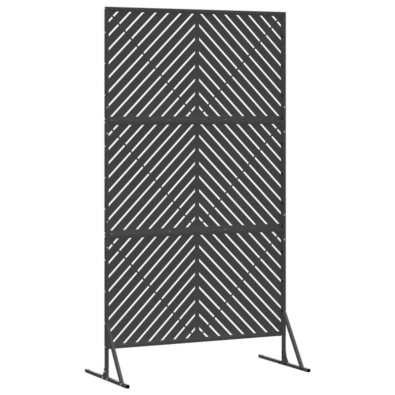 Privatumo žaliuzės Juoda 100 x 50 x 180 cm Plienas
