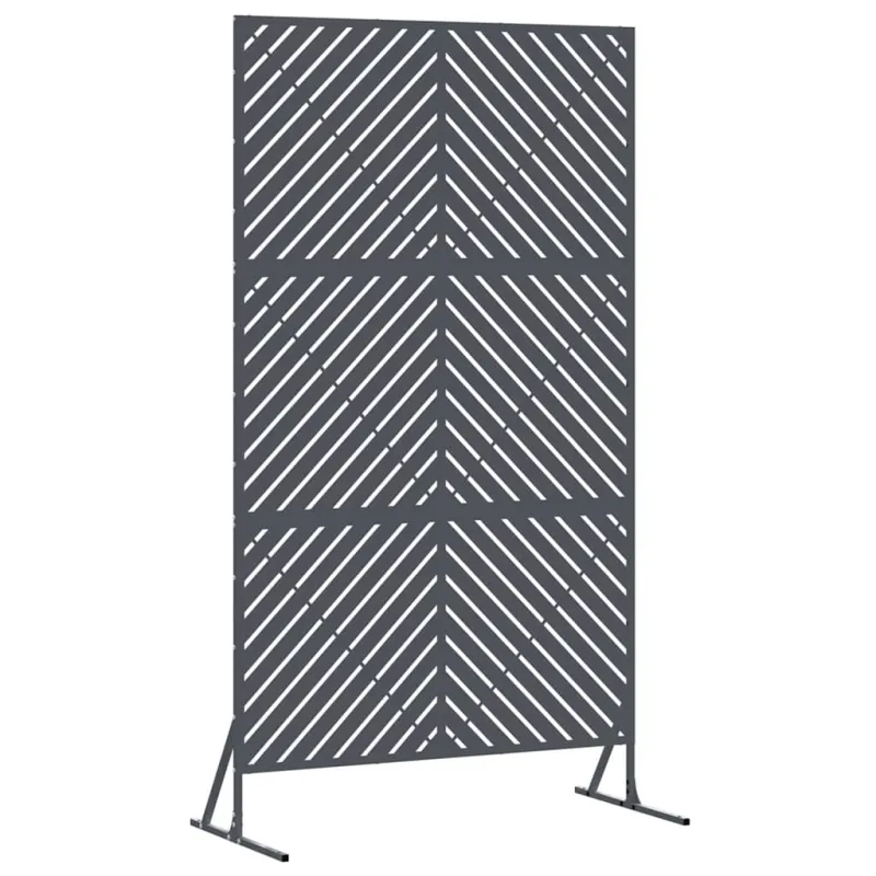 Privatumo žaliuzės Antracitas 100 x 50 x 180 cm Plienas