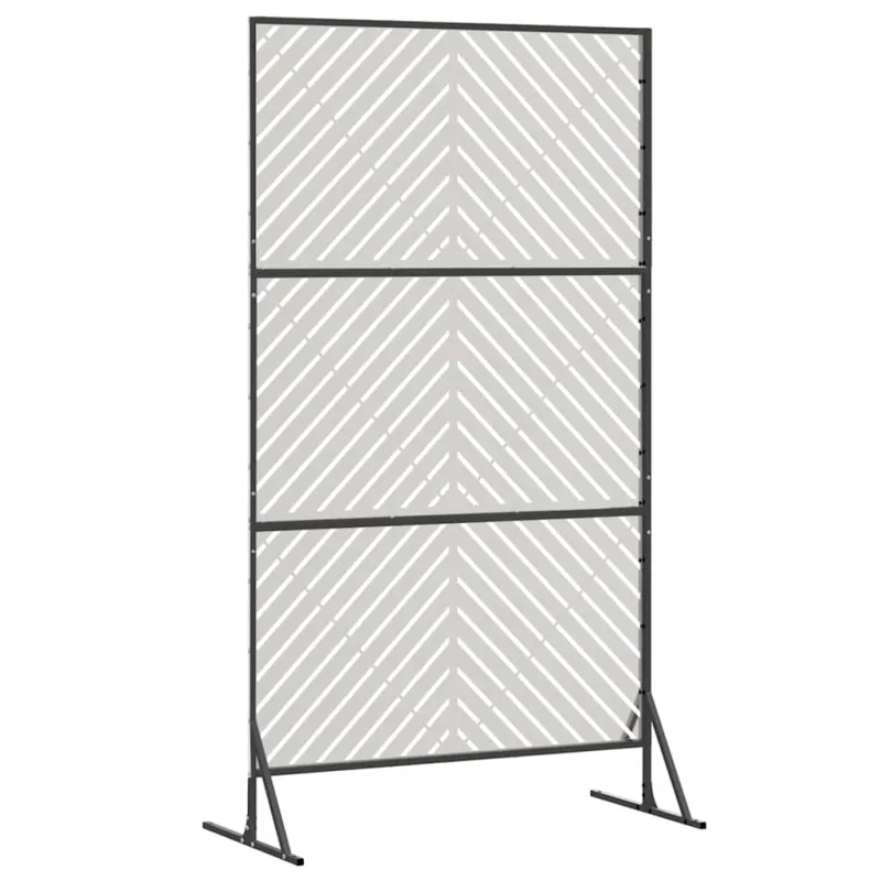Privatumo žaliuzės Pilka 100 x 50 x 180 cm Plienas