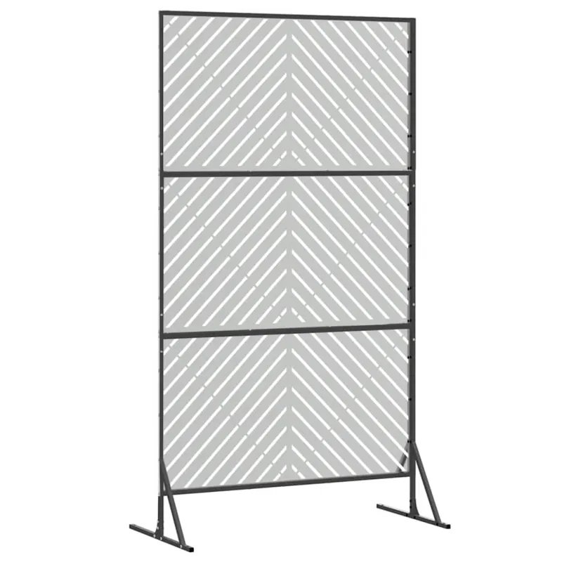 Privatumo žaliuzės Pilka 100 x 50 x 180 cm Plienas